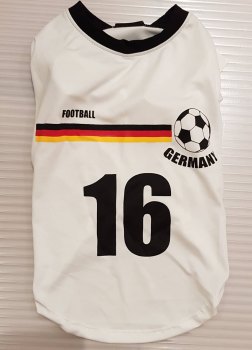 Fussballtrikot für Hunde -Deutschland